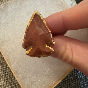 Gold Arrowhead Ring